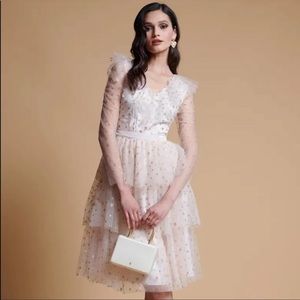 🆕 Rachel Parcell Glitter Tulle Star Mini Dress